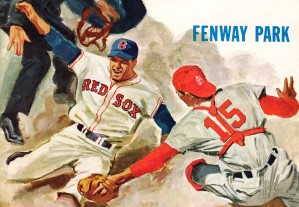 Boston Red Sox Baseball Wall Art Print (1967)